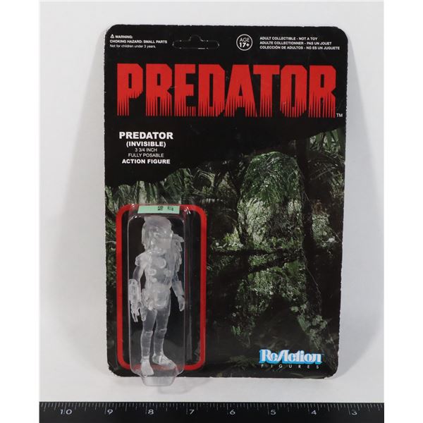 PREDATOR (INVISIBLE) 3-3/4" FULLY POSABLE ACTION