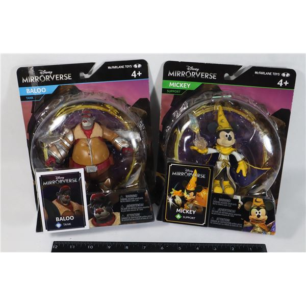 DISNEY MIRRORVERSE MCFARLANE TOYS FIGURES