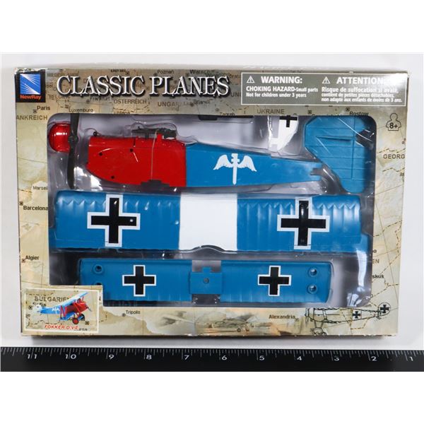 CLASSIC PLANES FOKKER D. VII IN BOX