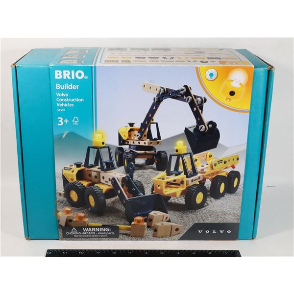 BRIO BUILDER VOLVO CONSTRUCTION VEHICLES 213PC