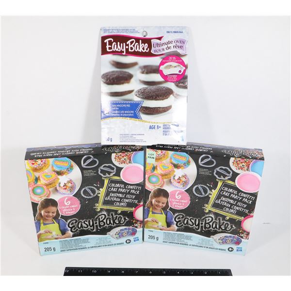 LOT OF EASY BAKE OVEN MIXES