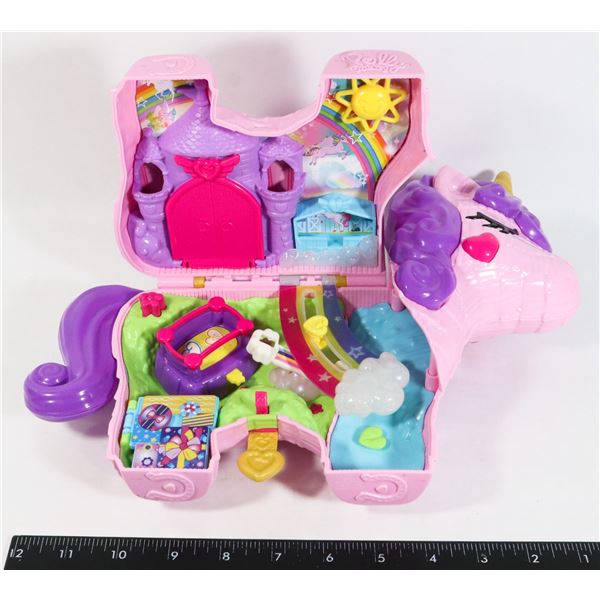 POLLY POCKET UNICORN PLAYSET