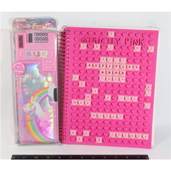 STRICTLY PINK ACTIVITY BOOK AND MULTI FUNCTION