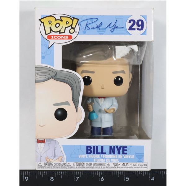 FUNKO POP! ICONS BILL NYE NUMBER 29 BILL NYE VINYL