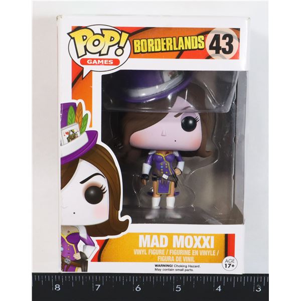 FUNKO POP! GAMES BORDERLANDS NUMBER 43 MAD MOXXI