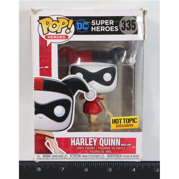 FUNKO POP! DC SUPER HEROES NUMBER 335 HARLEY