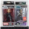 Image 1 : 2 FUNKO ROCK CANDY VINYL COLLECTIBLES. MARVEL