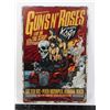 Image 1 : 8" X 12" METAL WALL ART THE GUN'S N' ROSES