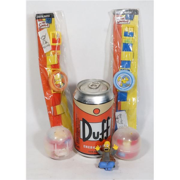 BUNDLE OF SIMPSONS COLLECTIBLES INCLUDING