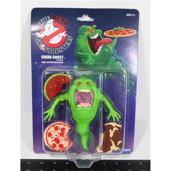 THE REAL GHOSTBUSTERS GREEN GHOST FIGURE AND