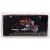 HARLEY DAVIDSON NOVELLY LICENSE PLATE OR