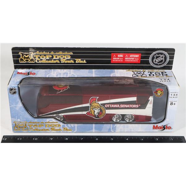 TOP DOG COLLECTOR TOUR BUS OTTAWA SENATORS MIASTO