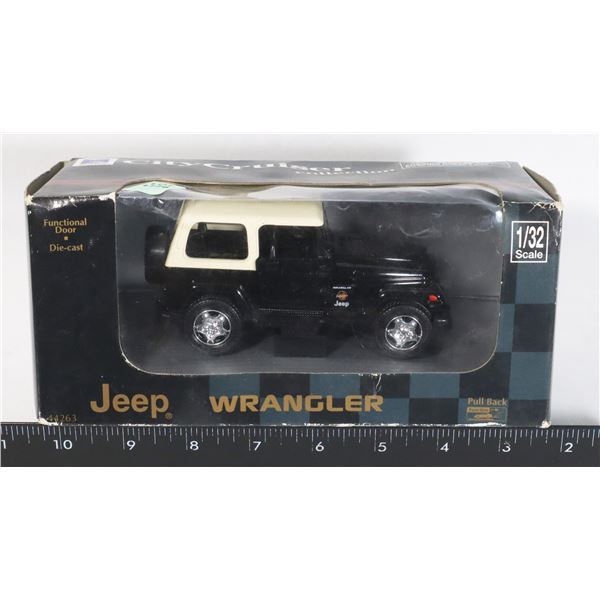 JEEP WRANGLER PULL BACK ACTION 1:32 SCALE