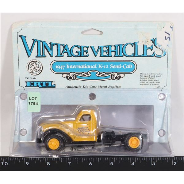 1947 INTERNATIONAL K-12 SEMI-CAB AUTHENTIC
