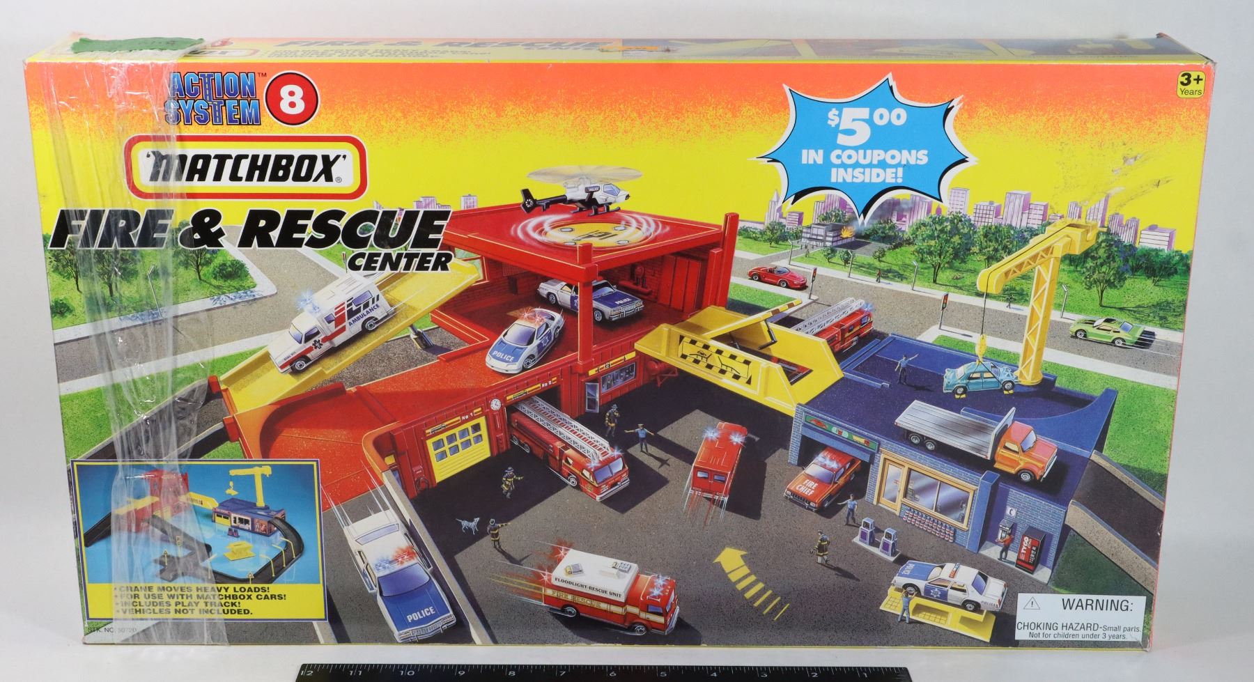Fire Matchbox Collection MATCHBOX FIRE AND RESCUE CENTER ACTION SYSTEM 8