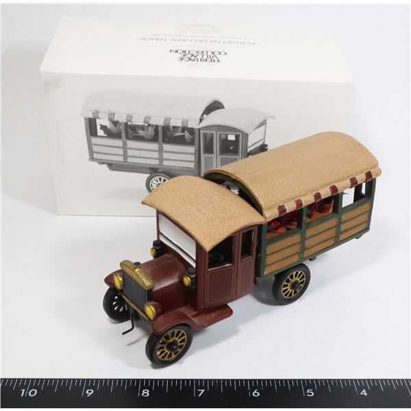 HERITAGE VILLAGE COLLECTION POINSETTIA DELIVERY