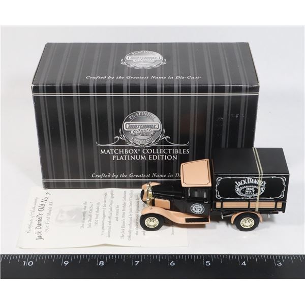 MATCHBOX COLLECTIBLES PLATINUM EDITION JACK DANIELS