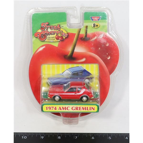 MOTOR MAX FRESH CHERRIES 1974 AMC GREMLIN DIE