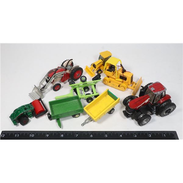 LARGE LOT OF ERTL, MATCHBOX, AND OTHER DIE CAST