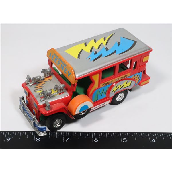 PHILIPPINE JEEPNEY DIE CAST BUS