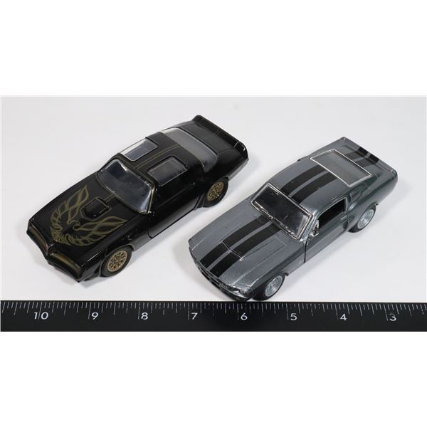 1967 SHELBY GT-500 AND 1977 PONTIAC FIREBIRD