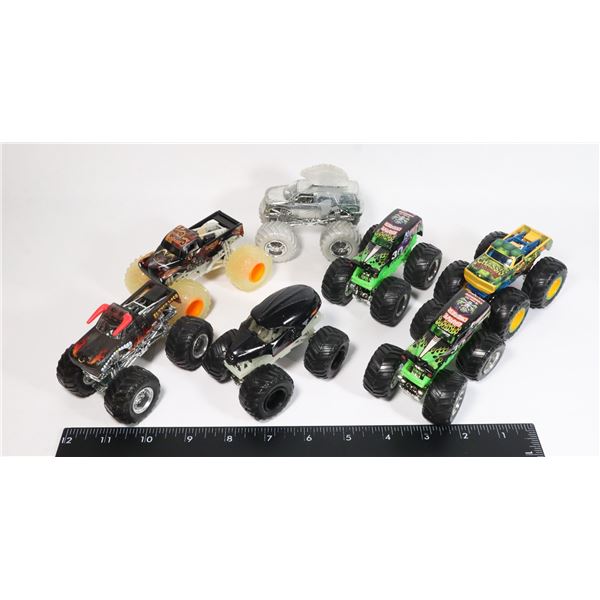 LARGE LOT OF HOT WHEEL MONSTER TRUCKS