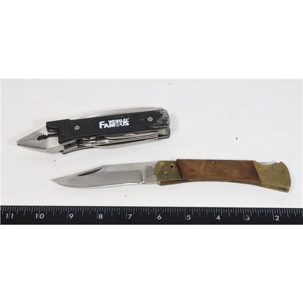 "WORLD FAMOUS" MULTI TOOL SOLD WITH VINTAGE