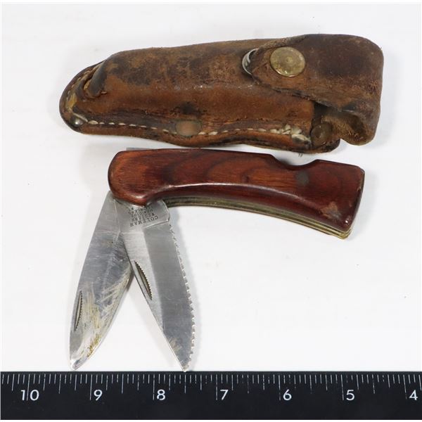 VINTAGE COLEMAN WESTERN DOUBLE BLADE POCKET