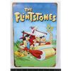 Image 1 : 12" X 8" ART METAL SIGN, FLINTSTONES