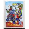 Image 1 : 12" X 8" ART METAL SIGN, CHEVY NOVA RAT FINK