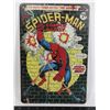 Image 1 : 12" X 8" ART METAL SIGN, SPIDER MAN COMICS