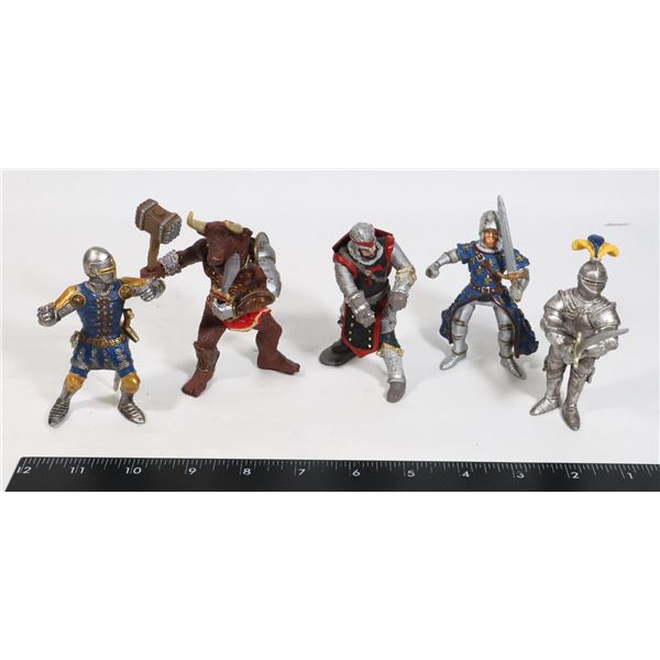 BAG OF SCHLEICH AND PAPO FANTASY FIGURES