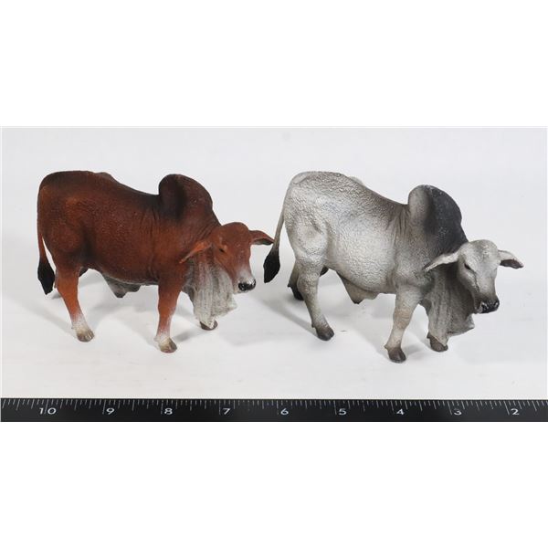 BAG OF BRYER BRAHMAN BULLS FIGURES