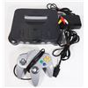 Image 1 : NINTENDO 64 CONSOLE WITH ALL NEEDED CORDS AND ONE CONTROLLER