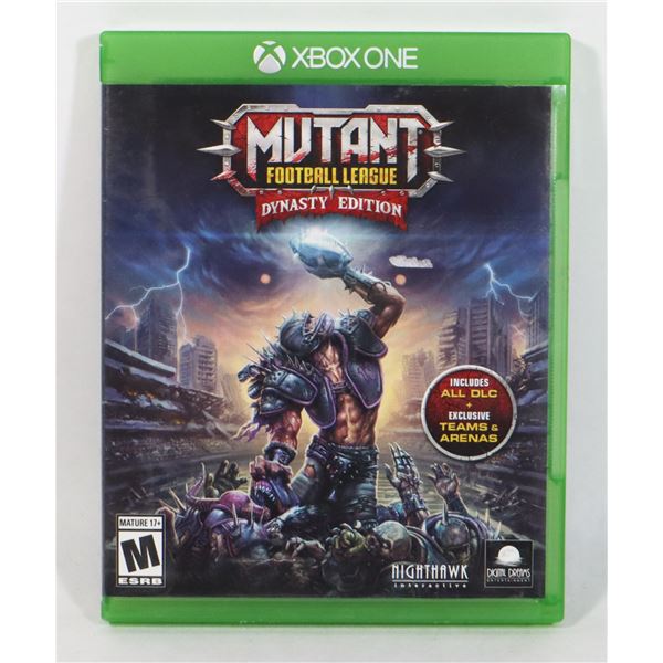 XBOX ONE MUTANT FOOTBALL LEAGUE DYNASTY EDITION