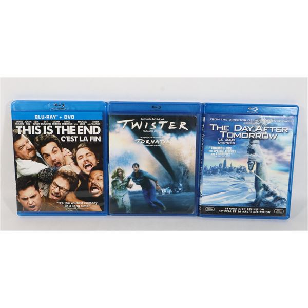 BUNDLE OF BLU-RAY MOVIES, ALL GOOD WORKING CONDITION