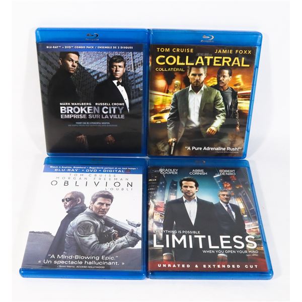 BUNDLE OF BLU-RAY MOVIES, ALL GOOD WORKING CONDITION