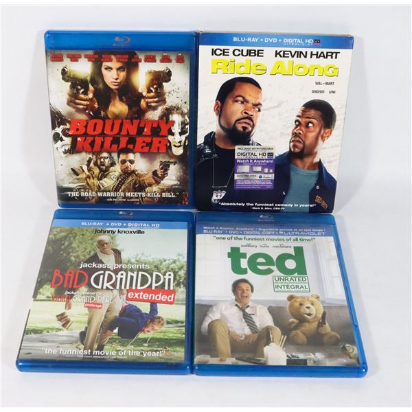 BUNDLE OF BLU-RAY MOVIES, ALL GOOD WORKING CONDITION