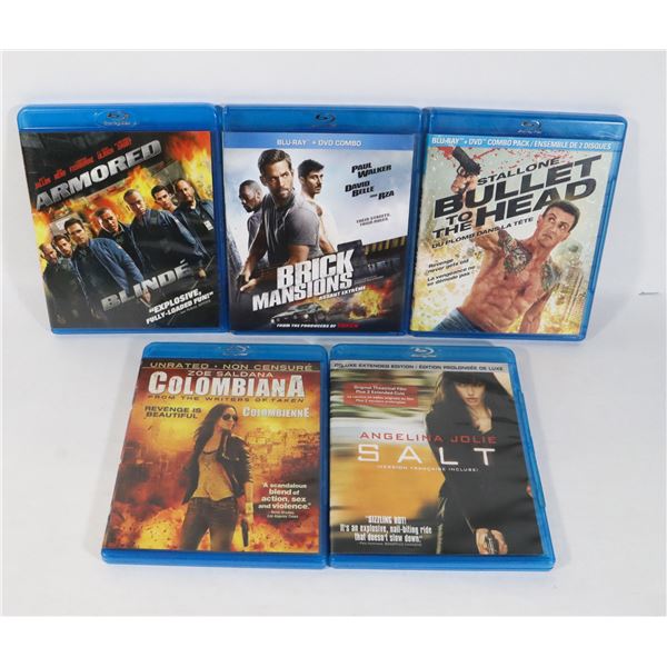 BUNDLE OF BLU-RAY MOVIES, ALL GOOD WORKING CONDITION