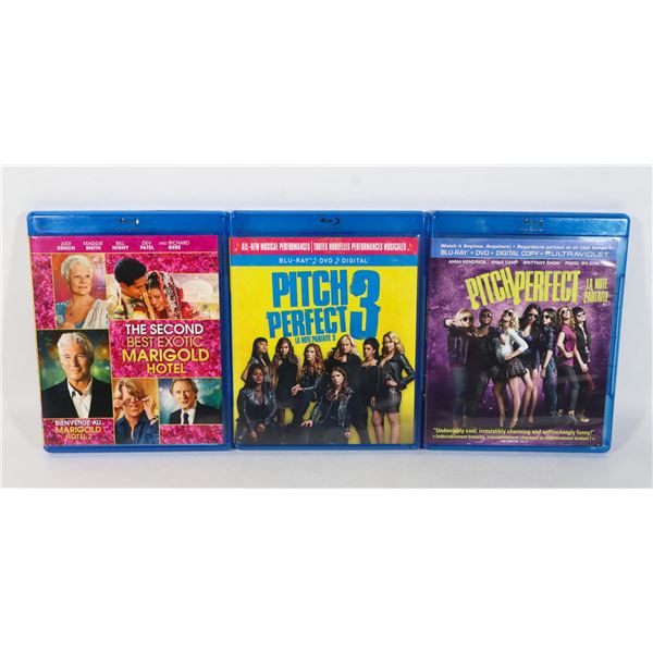 BUNDLE OF BLU-RAY MOVIES, ALL GOOD WORKING CONDITION
