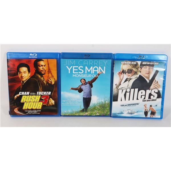 BUNDLE OF BLU-RAY MOVIES, ALL GOOD WORKING CONDITION