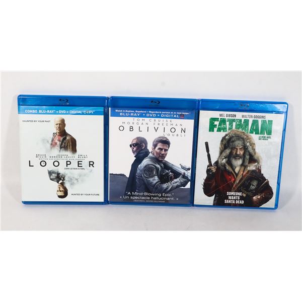 BUNDLE OF BLU-RAY MOVIES, ALL GOOD WORKING CONDITION
