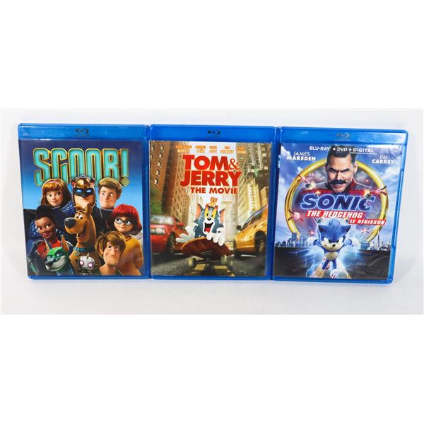 BUNDLE OF BLU-RAY MOVIES, ALL GOOD WORKING CONDITION