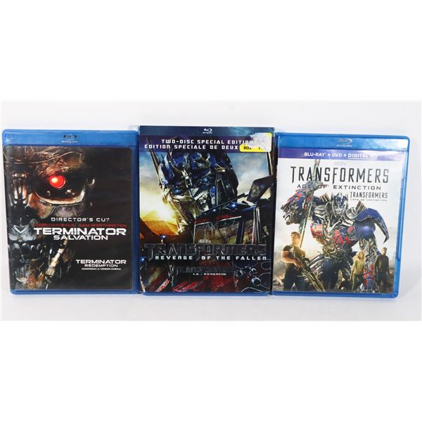 BUNDLE OF BLU-RAY MOVIES, ALL GOOD WORKING CONDITION