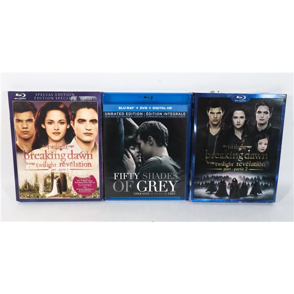 BUNDLE OF BLU-RAY MOVIES, ALL GOOD WORKING CONDITION