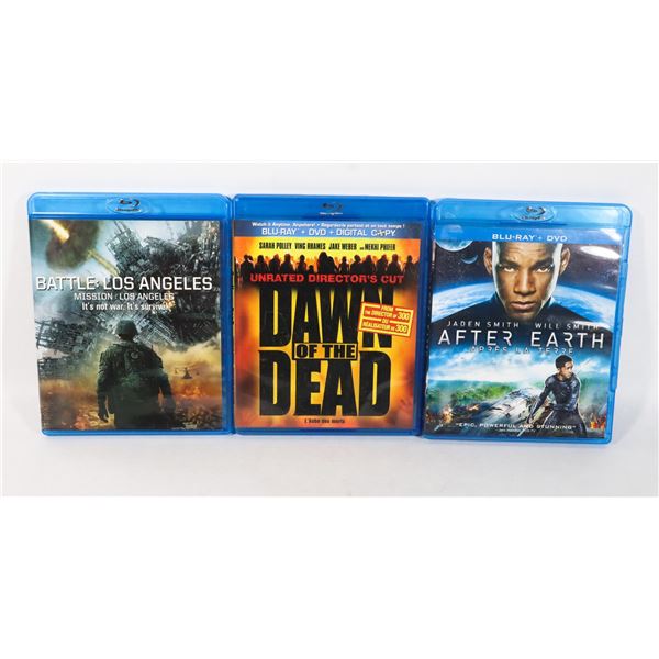 BUNDLE OF BLU-RAY MOVIES, ALL GOOD WORKING CONDITION