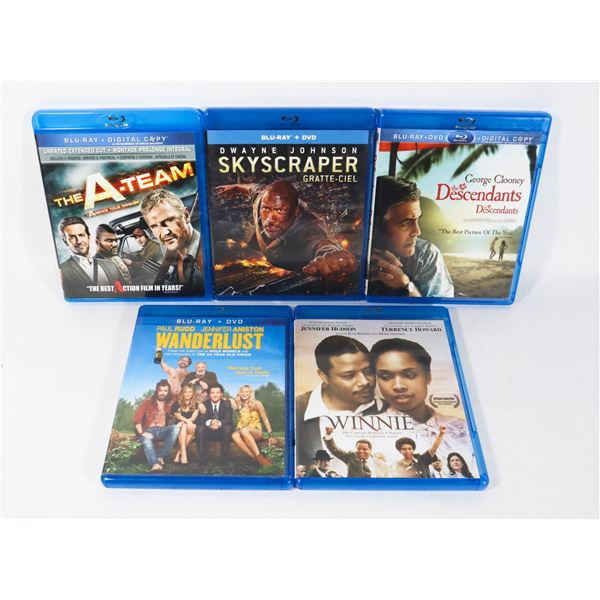 BUNDLE OF BLU-RAY MOVIES, ALL GOOD WORKING CONDITION