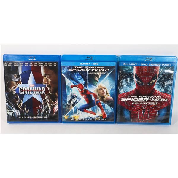 BUNDLE OF BLU-RAY MOVIES, ALL GOOD WORKING CONDITION