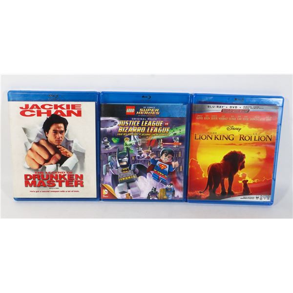 BUNDLE OF BLU-RAY MOVIES, ALL GOOD WORKING CONDITION