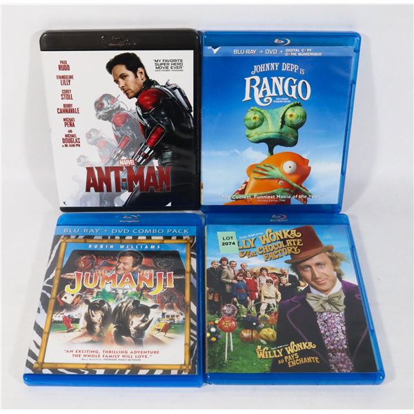 BUNDLE OF BLU-RAY MOVIES, ALL GOOD WORKING CONDITION